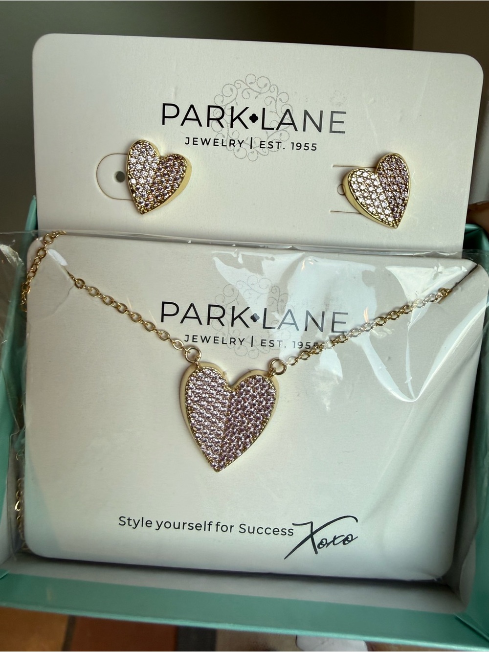 Park Lane Blush Pink Butterscotch set